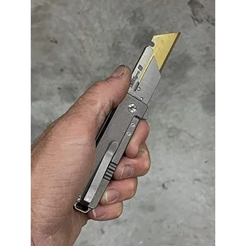 Earth-Friendly Exceed Designs TIRANT RAZOR V3 - Titanium Utility Knife