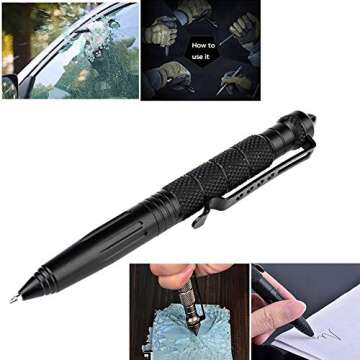 KEPEAK Tactical Pen - Self Defense with Glass Breaker