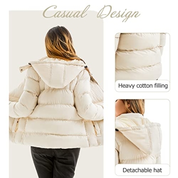 FARVALUE Stylish Waterproof Winter Coat for Women