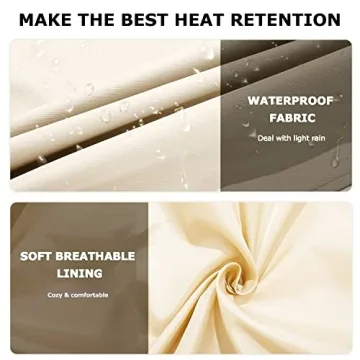 FARVALUE Stylish Waterproof Winter Coat for Women