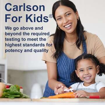 Carlson - Kid's Super Daily D3, Kids Vitamin D Drops, 400 IU (10 mcg) per Drop, Heart & Immune Health, Vegetarian, Liquid Vitamin D Drops, Unflavored, 365 Drops