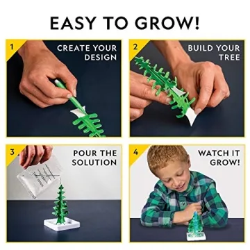 National Geographic Crystal Growing Kit for Kids 8-12
