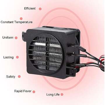 Nikou 300W PTC Car Air Heater - Efficient & Warm