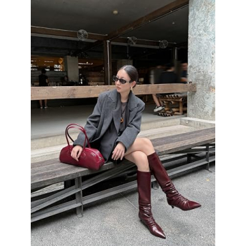 Elegant XEYANFYS Women's Knee High Boots for Fall Fashion