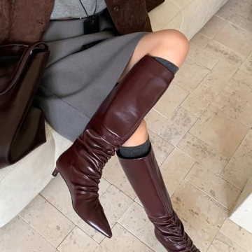 Elegant XEYANFYS Women's Knee High Boots for Fall Fashion