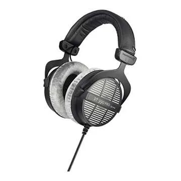 beyerdynamic DT-990 Pro Acoustically Open Headphones (250 Ohms) with Knox Gear Large Hard Shell Head...