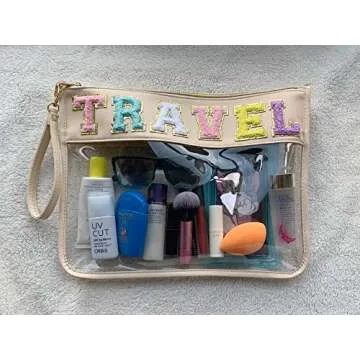 TopTTanBo Clear Purse for Snacks & Makeup - Stylish Tote