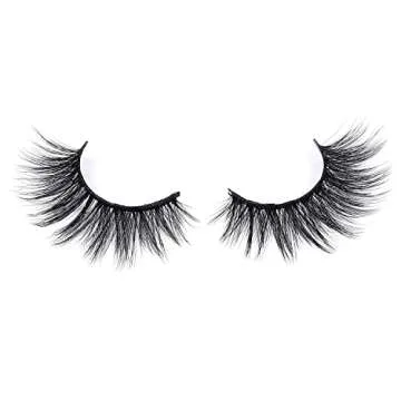 Wleec Beauty 18mm Dramatic False Eyelashes Set 3D Faux Mink Lashes Handmad Thick Fake Lashes Pack 3D/F15 (15 Pairs/3 Pack)
