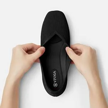 VIVAIA Margot 2.0 Eco-Friendly Square-Toe Flats