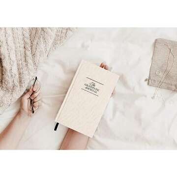 ZICPERY The Gratitude Journal - for More Mindfulness, Happiness, Positive Vibes, Affirmations, Productivity, and Self Reflection -Undated Daily Journal