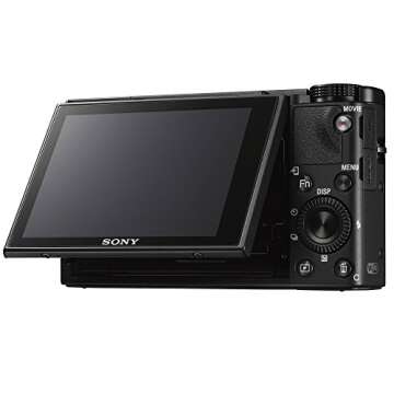 Sony Cyber-Shot RX100 VA DSC-RX100M5A 20.2 MP 4K Compact Digital Camera with F1.8 - F2.8 Zeiss 24-70mm Lens with Triple Battery Deco Gear Field Bag Case Memory Card Travel Bundle