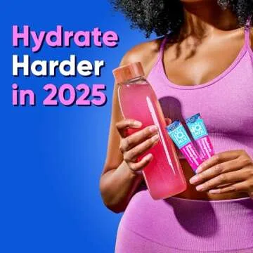 IQMIX Sugar Free Electrolytes Powder Packets - Hydration Supplement Drink Mix with Keto Electrolytes, Lions Mane, Magnesium L-Threonate, and Potassium Citrate - Sampler Pack (8 Count)