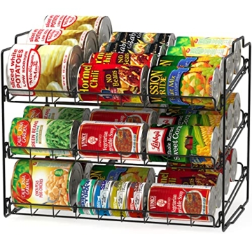 Deco Brothers Stackable Can Rack for Kitchen & Pantry
