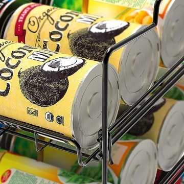 Deco Brothers Stackable Can Rack for Kitchen & Pantry