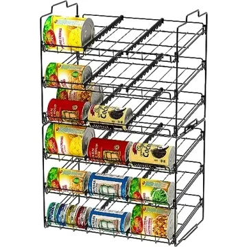 Deco Brothers Stackable Can Rack for Kitchen & Pantry