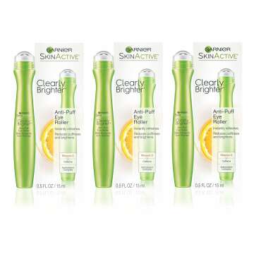 Garnier Anti-Puff Eye Roller 3 Count - Brighten Eyes