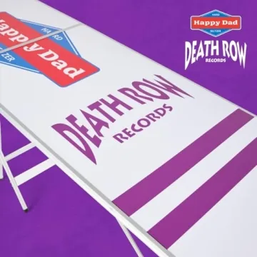 Happy Dad Portable Pong Table for Indoor & Outdoor Games