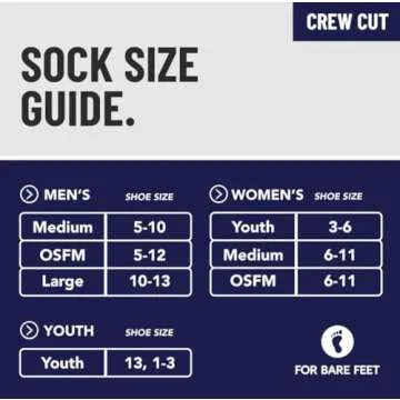 For Bare Feet NFL Crew Sock - Philadelphia Eagles