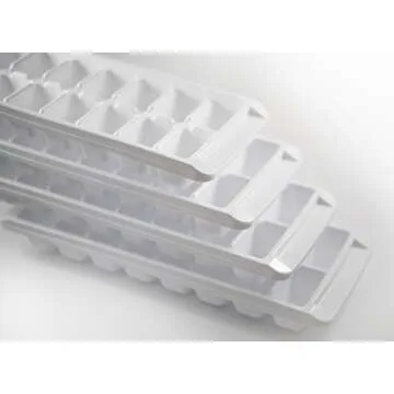Kitch Easy Release Ice Cube Tray - 64 Cubes Pack of 4