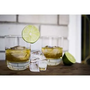 Kitch Easy Release Ice Cube Tray - 64 Cubes Pack of 4