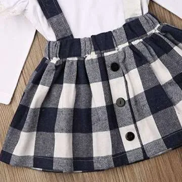 Toddler Baby Girl Christmas Dress Set - Adorable & Comfy