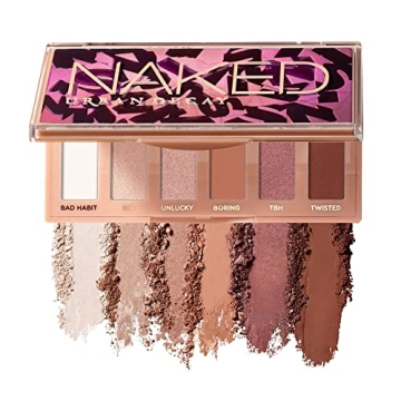 Urban Decay Naked Sin Mini, Soft Pink Neutral Eyeshadow Palette, Matte, Metallic, Shimmer & Glitter ...