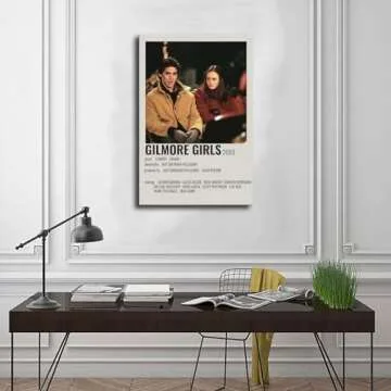 Generic Gilmore Girls Movie Poster1 Canvas Poster Bedroom Decor Landscape Office Room Decor Gift Unframe：20x30inch(50x75cm)