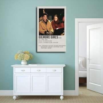Generic Gilmore Girls Movie Poster1 Canvas Poster Bedroom Decor Landscape Office Room Decor Gift Unframe：20x30inch(50x75cm)