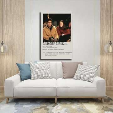 Generic Gilmore Girls Movie Poster1 Canvas Poster Bedroom Decor Landscape Office Room Decor Gift Unframe：20x30inch(50x75cm)