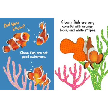 Ocean Friends Touch and Feel Board Book for Kids