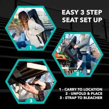 Deluxe Driftsun Stadium Seats with Back Support