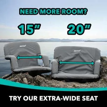 Deluxe Driftsun Stadium Seats with Back Support
