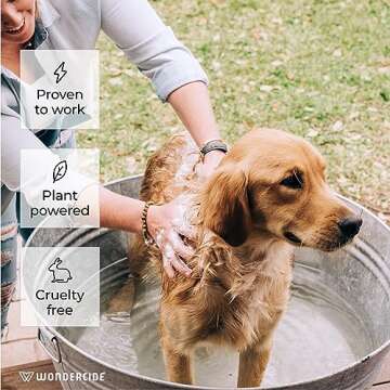 Wondercide - Flea & Tick Shampoo for Dogs and Cats - Flea and Tick Killer Treatment with Natural Ess...