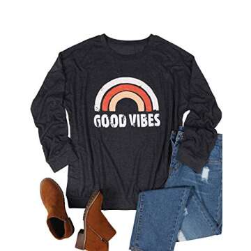 Nlife Womens Tank Tops Novelty Graphic Tees Shirt with Sayings Casual Tshirts Summer Ladies Tops