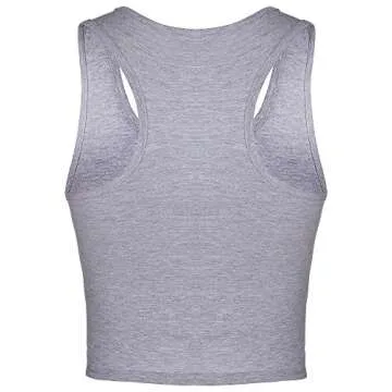 3 Pack Women's Crop Tops - Soft & Stylish Workout Tops