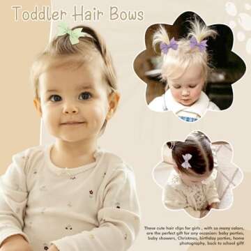 Oaoleer 24PCS 2inch Hair Clips for Kids - Perfect Gift