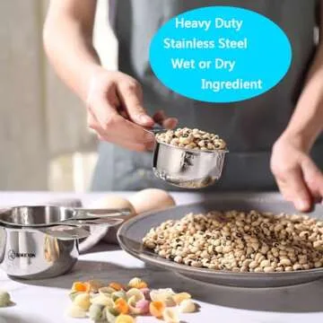 AIKEXIN 20-Piece Measuring Cups & Spoons Set for Cooking