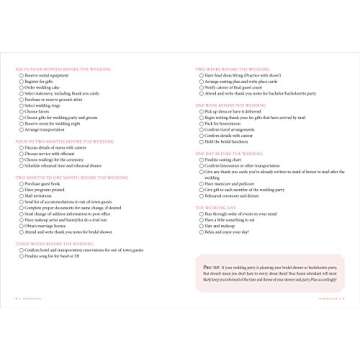 The Wedding Planner Checklist: A Portable Guide to Organizing Your Dream Wedding