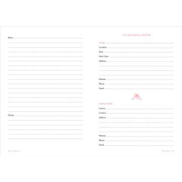 The Wedding Planner Checklist: A Portable Guide to Organizing Your Dream Wedding