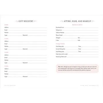 The Wedding Planner Checklist: A Portable Guide to Organizing Your Dream Wedding