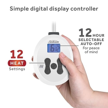 Sunbeam Restful Heated Mattress Pad for Warm Sleep