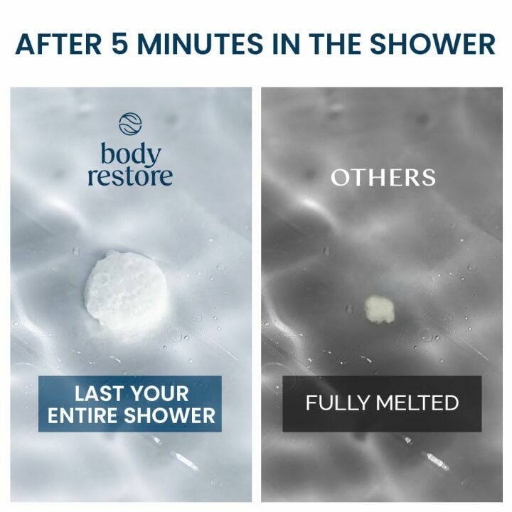 Body Restore Shower Steamers 15-Pack for Relaxation