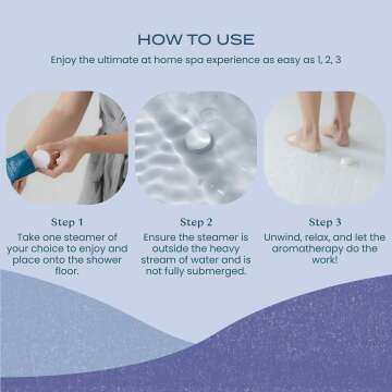Body Restore Shower Steamers 15-Pack for Relaxation