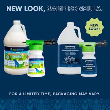 Eco Strong Outdoor Odor Eliminator | Outside Dog Urine Enzyme Cleaner – Powerful Pet, Cat, Animal ...