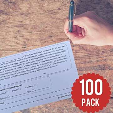 5X8 Inch Kennel Cards For Efficient Pet Management