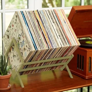 MODERN VINYL Record Holder for Stylish LP Storage