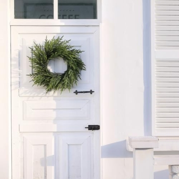 24 Inch Norfolk Pine Wreath for Holiday Decor