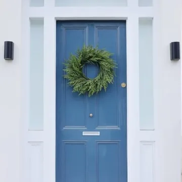24 Inch Norfolk Pine Wreath for Holiday Decor