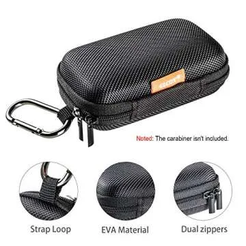 GLCON Portable EVA Case for Earbuds and Accessories