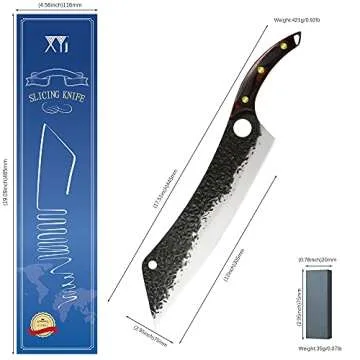 XYJ Full Tang Extra Long 12 Inch Chef Knife for Everyone